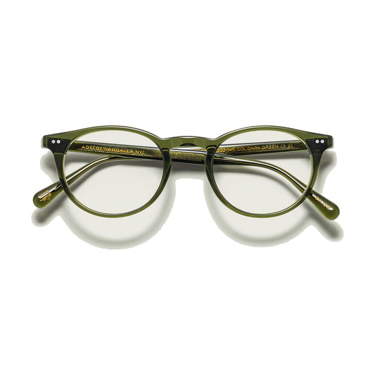 Moscot Frankie dark green - face
