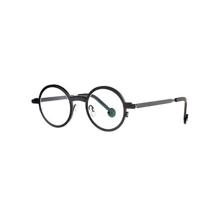 Lunettes de vue THEO Shinjuku titane noir col.190