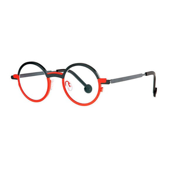 Lunettes de vue Theo Shinjuku titane - vue de profil