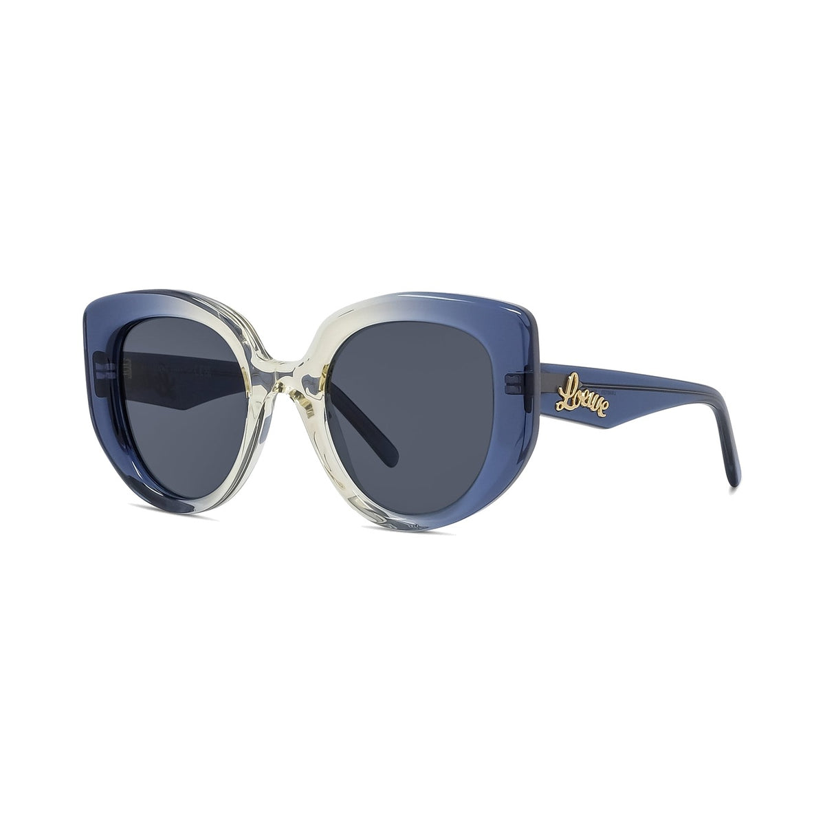 Loewe LW40100I bleu cristal - vue de trois-quarts (HD)