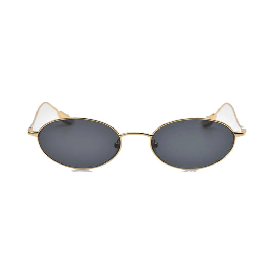 Lunettes de soleil For Art's Sake Calla I métal doré plaqué or - vue de face