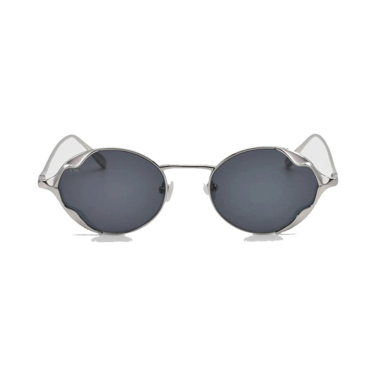 Lunettes de soleil For Art's Sake Leaf II métal argent - vue de face