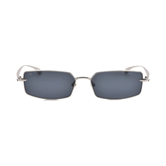 Lunettes de soleil For Art's Sake Lucio métal argent - vue de face