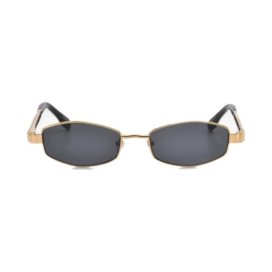 Lunettes de soleil For Art's Sake Mesa I métal doré - vue de face