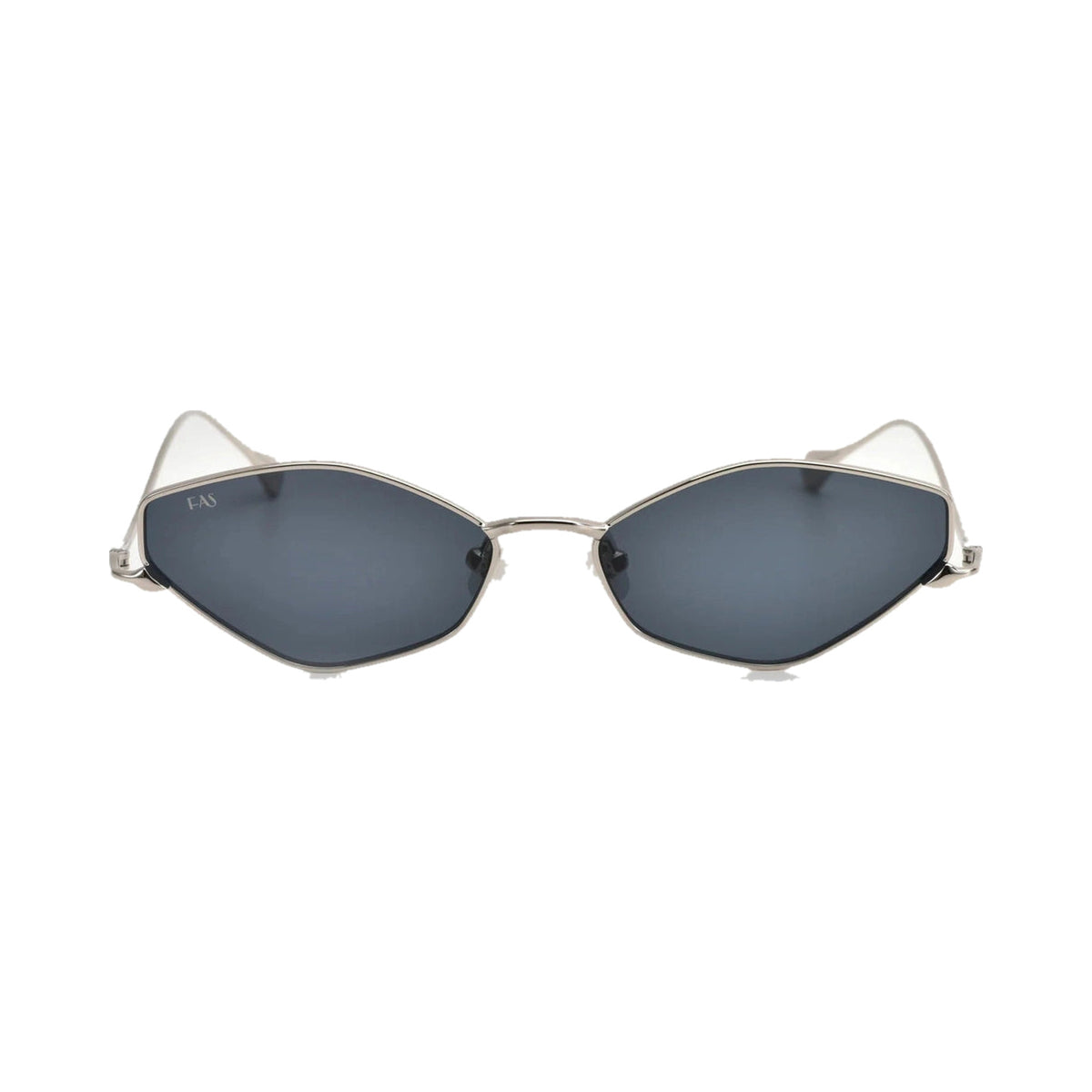 Lunettes de soleil For Art's Sake Moment métal argent - vue de face