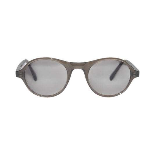 Lunettes de soleil Lazare Studio Karpis acetate kaki - vue de face