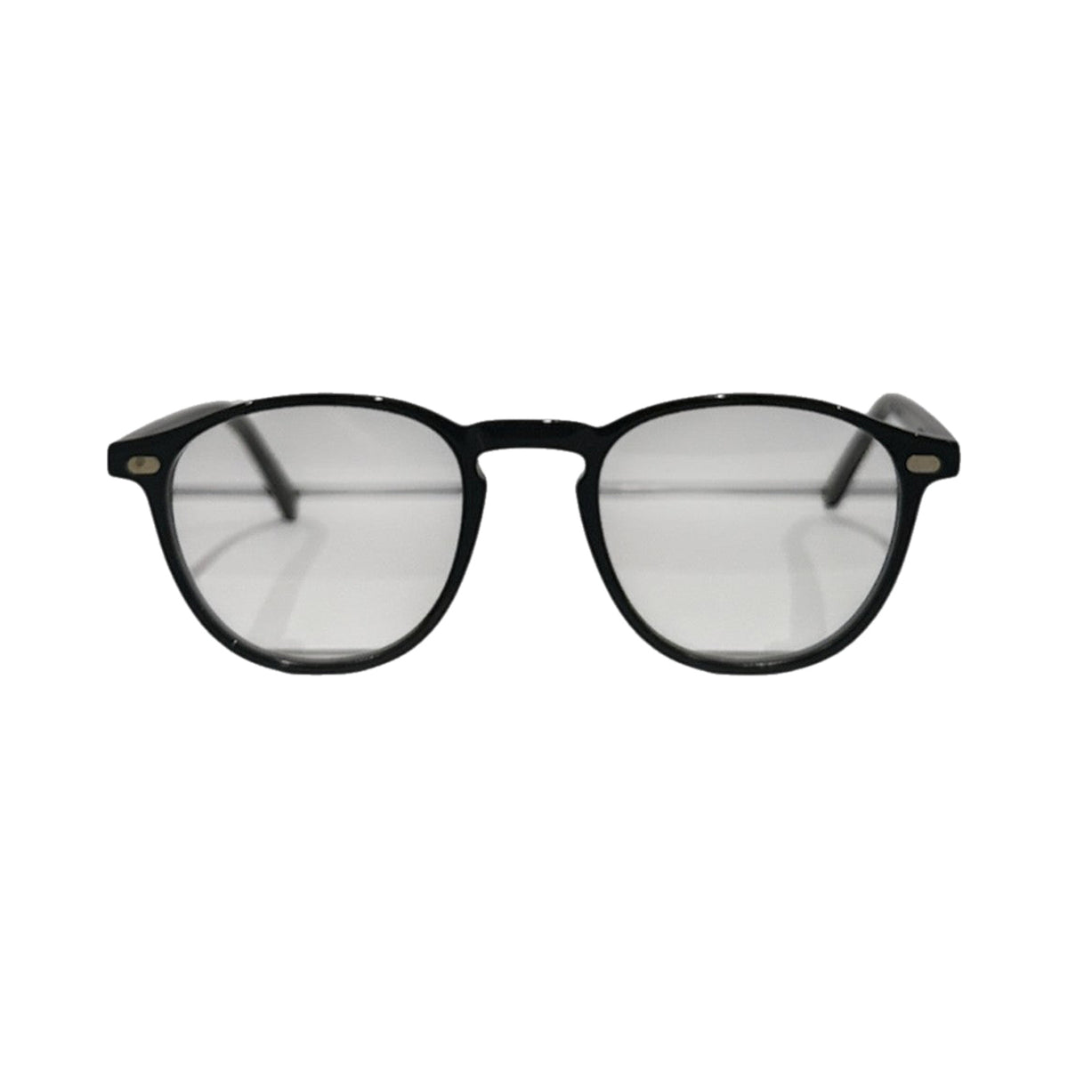 Lunettes de vue Lazare Studio Raymond acetate noir - vue de face