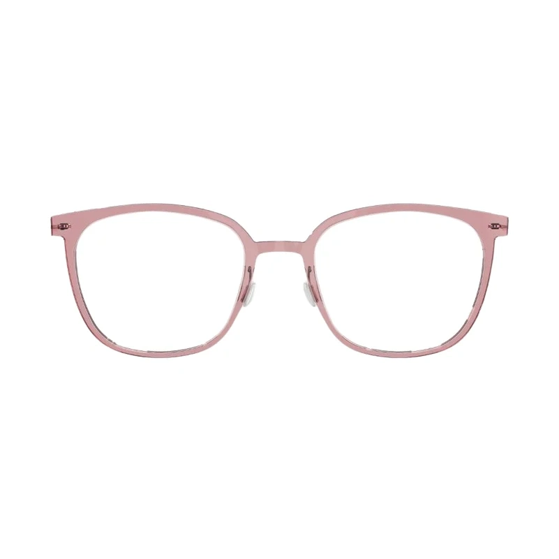 Lunettes de vue Lindberg n.o.w. tit 6638 titane rosé - vue de face
