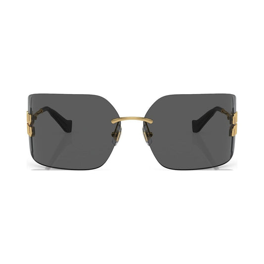 Miu Miu MU 54YS noir doré - vue de face