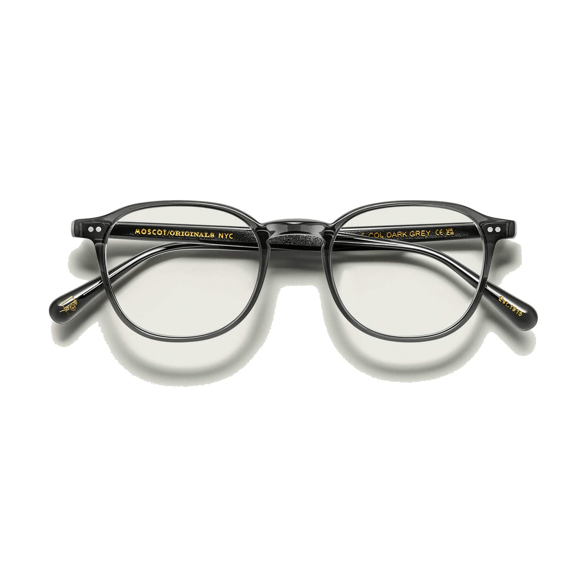 Moscot Arthur dark grey - face