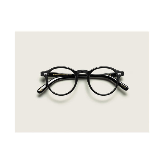 Moscot Miltzen noir - vue de profil