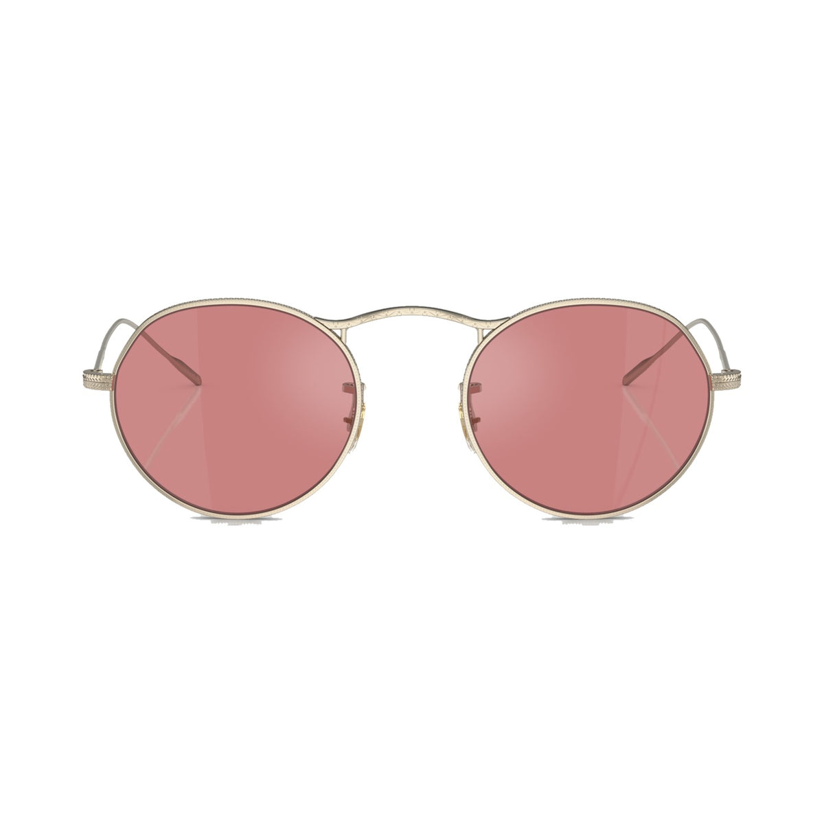 Oliver Peoples M-4 30Th or et rose - vue de face