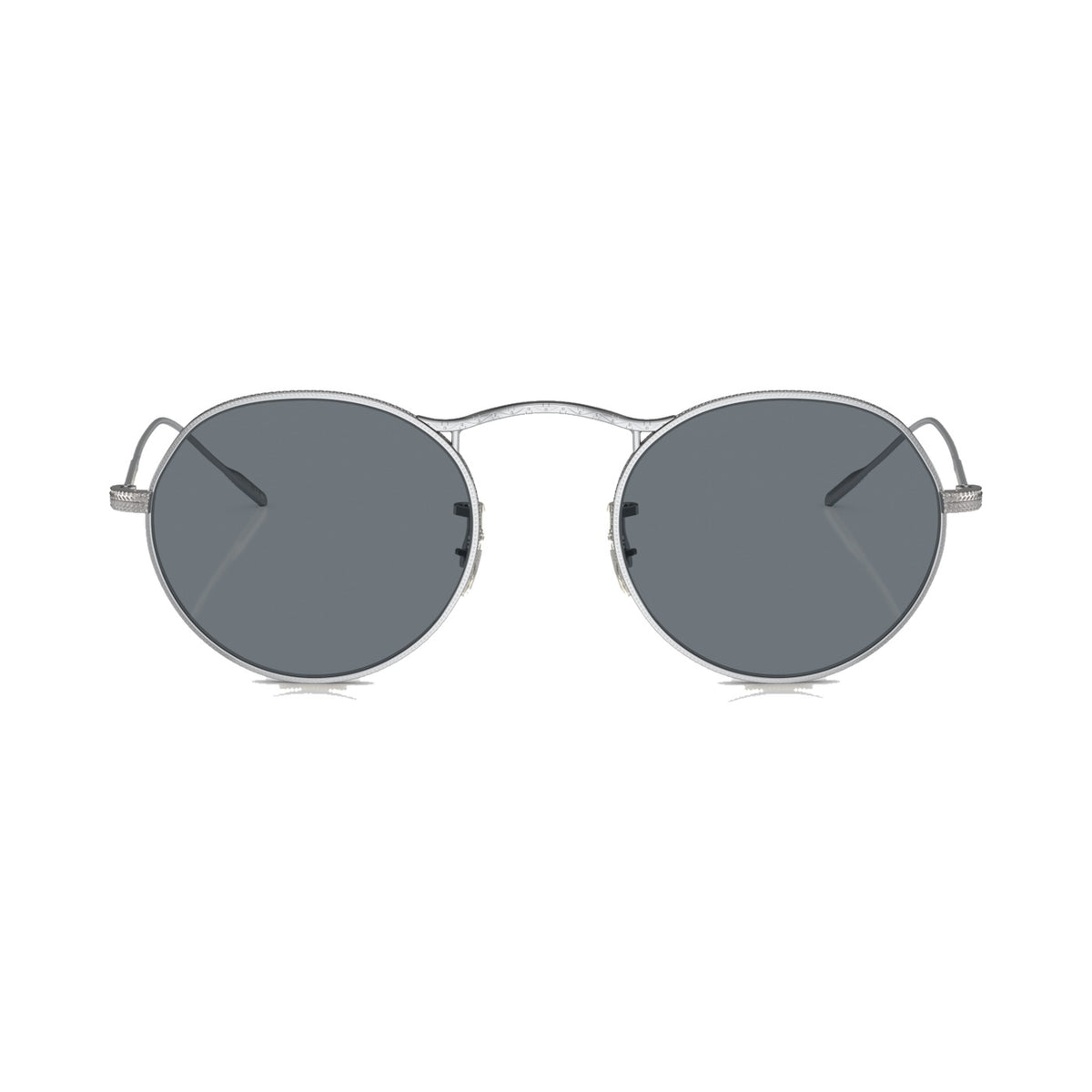 Oliver Peoples M-4 30Th argent et indigo - vue de face