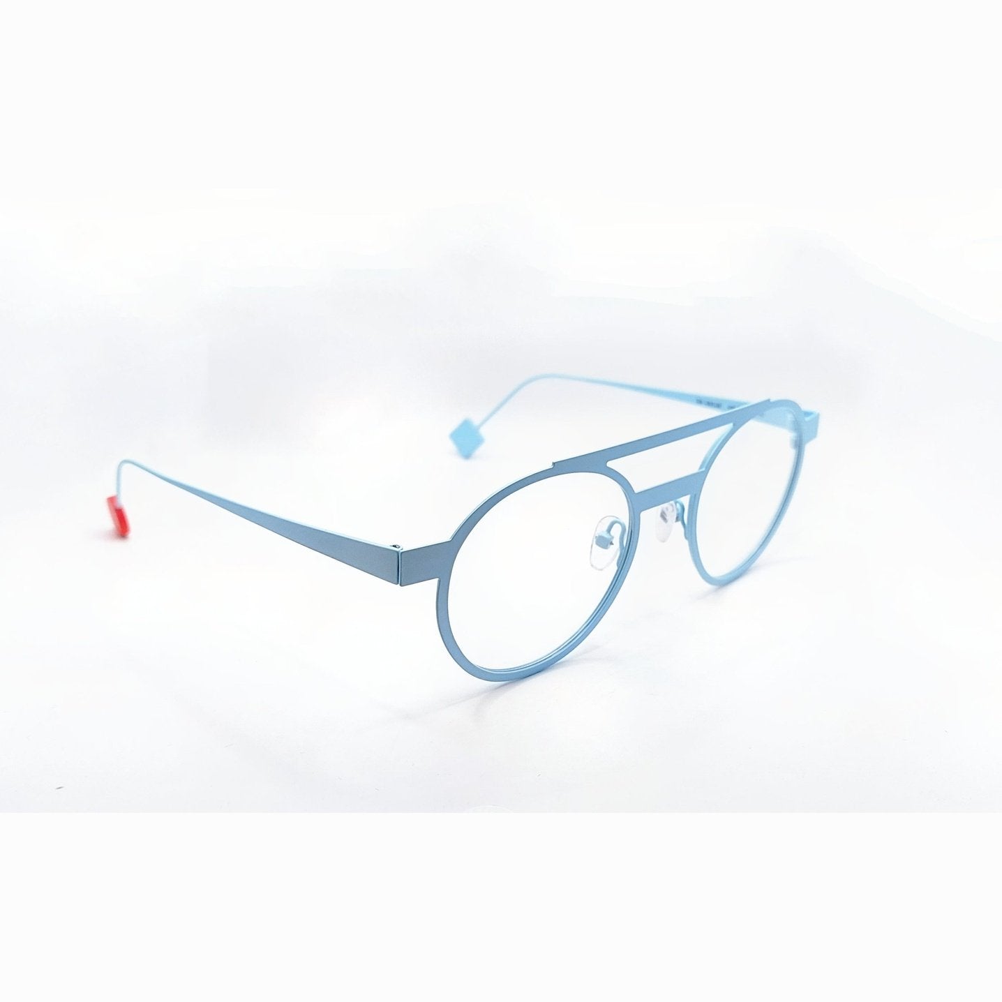 SABINE BE be casual Bleu Pastel Satin - Les Belles Lunettes